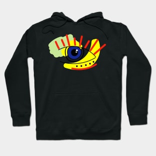 Abstract Eye Hoodie